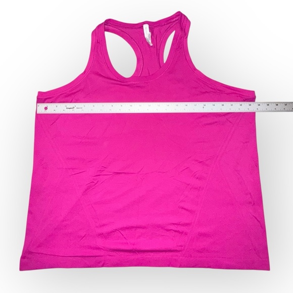 ATHLETA Momentum Seamless Racer Back Tank Plus 2X - Electric Fuchsia/Hot Pink - Picture 8 of 9